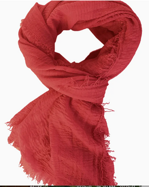 Woven Cotton & Bamboo Shawl