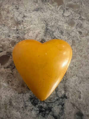 Celestial Soapstone Heart Keepsakes