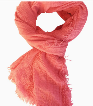 Woven Cotton & Bamboo Shawl