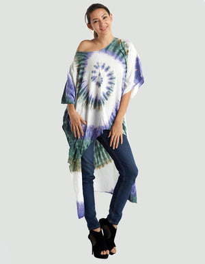 Spiral tie-dye top (TH-1346)