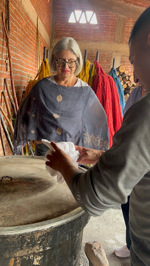 Handwoven Zapotec Wool Rug – Teotitlán del Valle, Oaxaca (33" x 58")