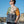Unisex Blockprint Patch Shirt