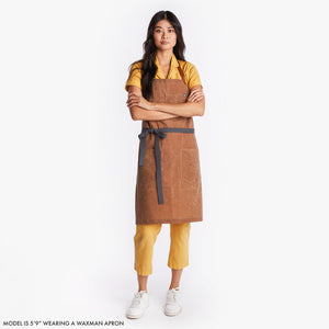 The Waxman Apron - Montana Waxed Canvas