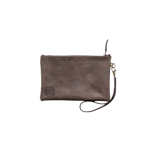 The Leather Clutch