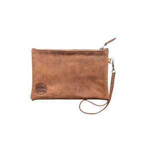 The Leather Clutch