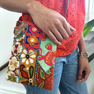 Tribal Mosaic Crossbody