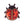 Bala Mani Beaded Ladybug Brooch Pin