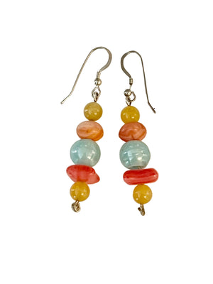 One-of-a-Kind Vintage Glass Earrings -assort 1