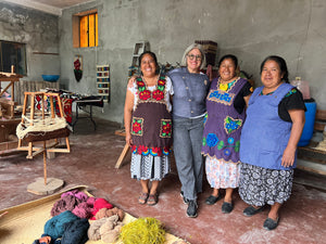Zapotec Oaxacan Hand Woven Tapestry Rug. Approx. 2 x 3