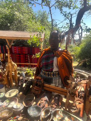 Handcrafted Multi-Bead Choker