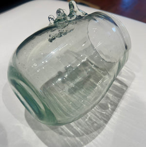 Wine Glass With Thorn Design 16 oz