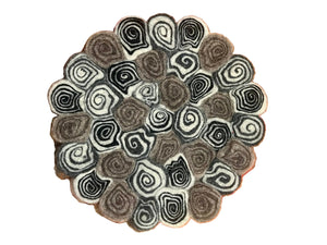 Felt Swirl Trivet