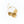 Gold hoop earrings with leaf-shaped pendants on a white background