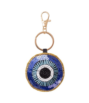 Raksha Evil Eye Bag Charm Keychain