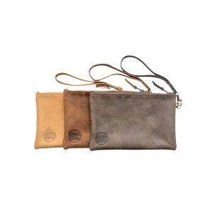 The Leather Clutch