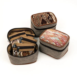 Muted Huipile Jewelry Case