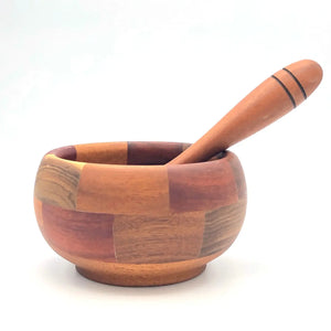 Tropical Hardwood Mortar & Pestle