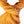 Close-up of a yellow scarf with frayed edges on a white background