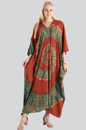 Casual Tie-Dye Dresses (TH-1460)