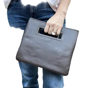 Huipil Clutch - Colorful Geometric # W-64