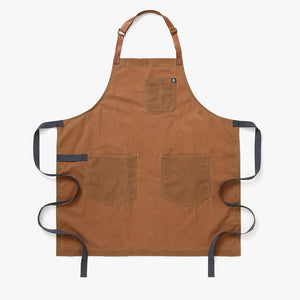 The Waxman Apron - Montana Waxed Canvas