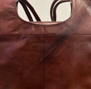 Leather Circle Purse