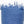 Blue textured fabric with frayed edges on a white background