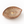 Wooden dish with eye design on a white background