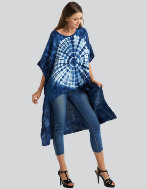 Spiral tie-dye top (TH-1346)