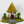 Country Felt Cottage Fairy Playhouse - For Finger Puppets