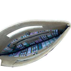 Huipil Clutch - Colorful Geometric # C-46