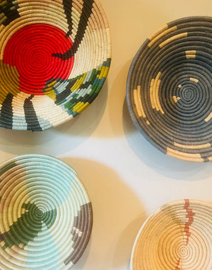 Seratonia Woven Bowl - 16" Exotic