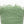 Close-up of green textured fabric with frayed edges on a white background