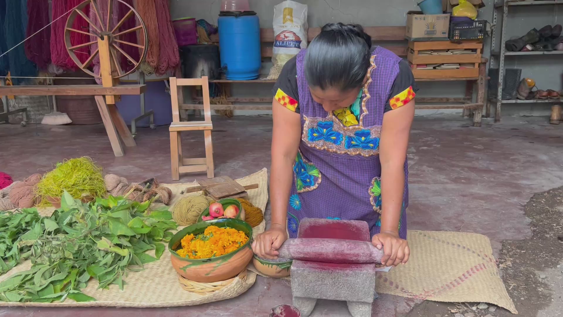 Santa Ana del Valle -Natural  colors