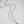 Necklace with a pendant on a white background