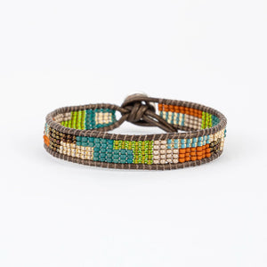 Jigsaw Beaded Bracelet