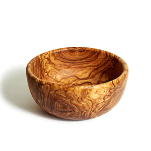 Olive Wood Family Salad Bowl 10"