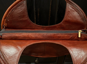 Leather Circle Purse